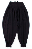 Black Button Up High Waisted Pants