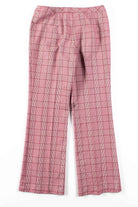 Red Check Plaid Pants