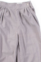 Grey Pleated High Waisted Pants (sz. 3)