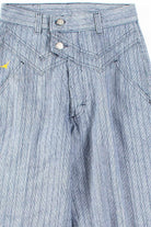 Blue Striped Double Button Pants (sz. 3)