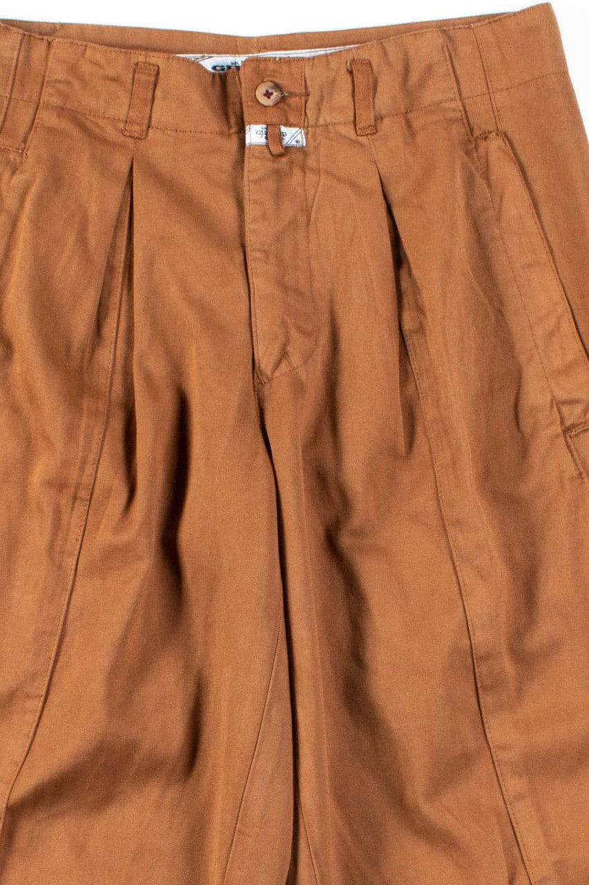 Khaki Girbaud Pleated Pants (sz. 28)