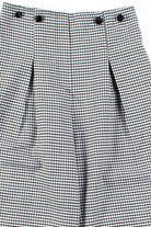 Houndstooth Pull-On Pants (sz. 10)