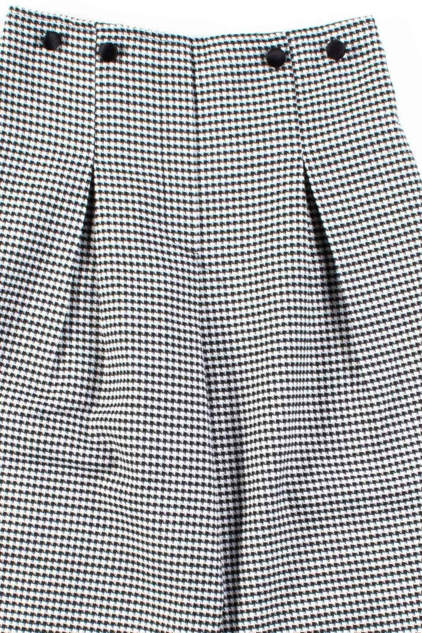 Houndstooth Pull-On Pants (sz. 10)