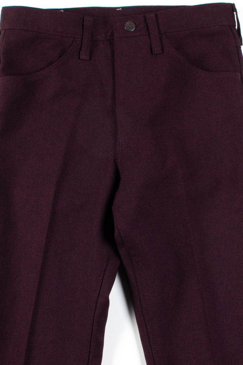 Burgundy Wrangler Vintage Pants (sz. 29x32)