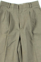 Olive Pleated Vintage Pants (sz. 6P)