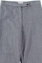 Black Houndstooth Straight Leg Vintage Pants (sz. 6)