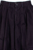 Lee Black Pleated Vintage Pants (sz. 6 Pet.)