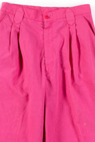 Hot Pink Pleated Vintage Pants (sz. 13)