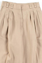 Vintage Pleated Khaki Pants