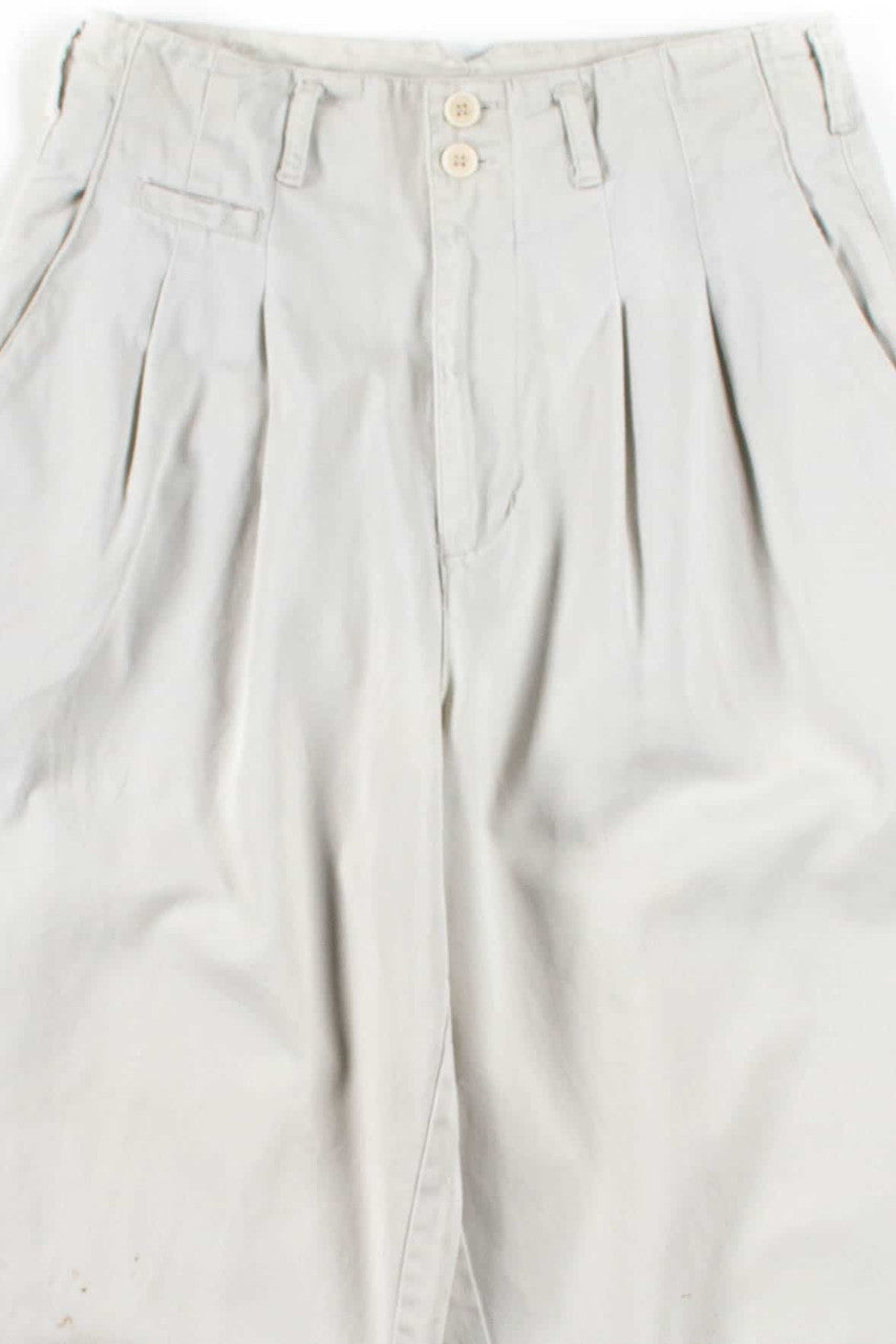 Light Tan Pleated Pants (sz. 5/6)