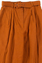 Belted Sienna Pleated Pants