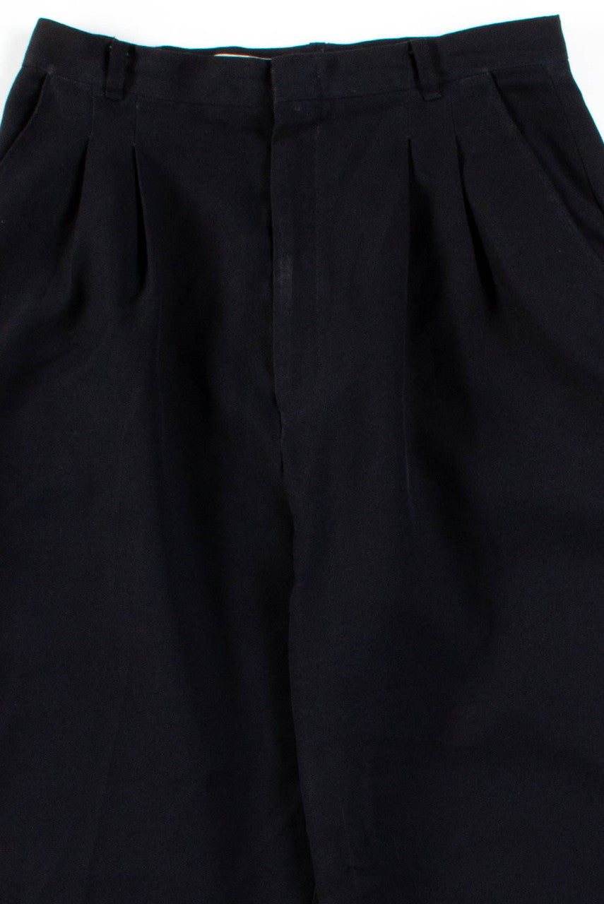 Black Pleated Pants 1