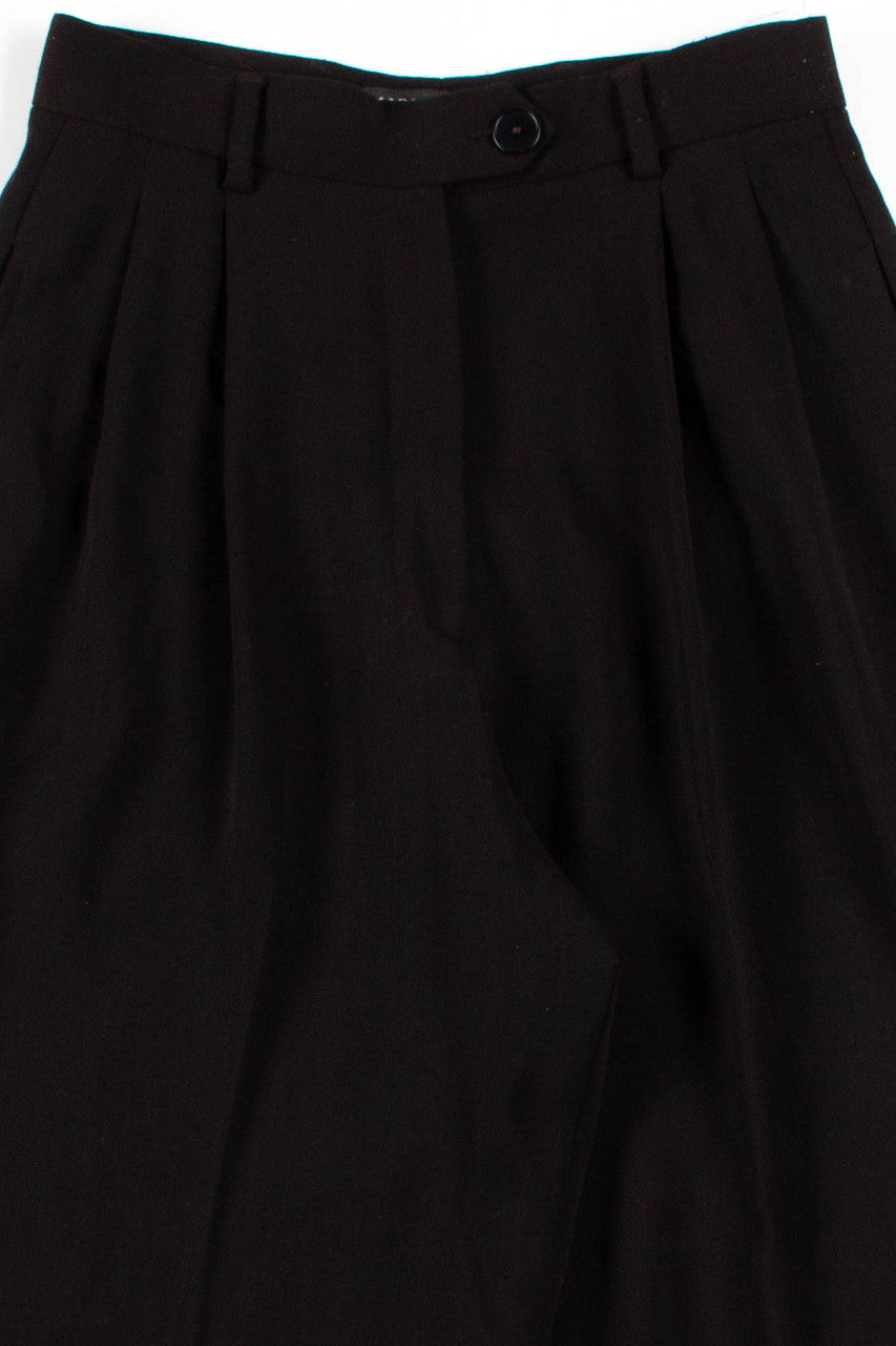 Black Pleated Pants 2