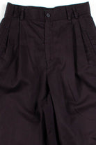 Black Pleated Pants (sz. 8) 1