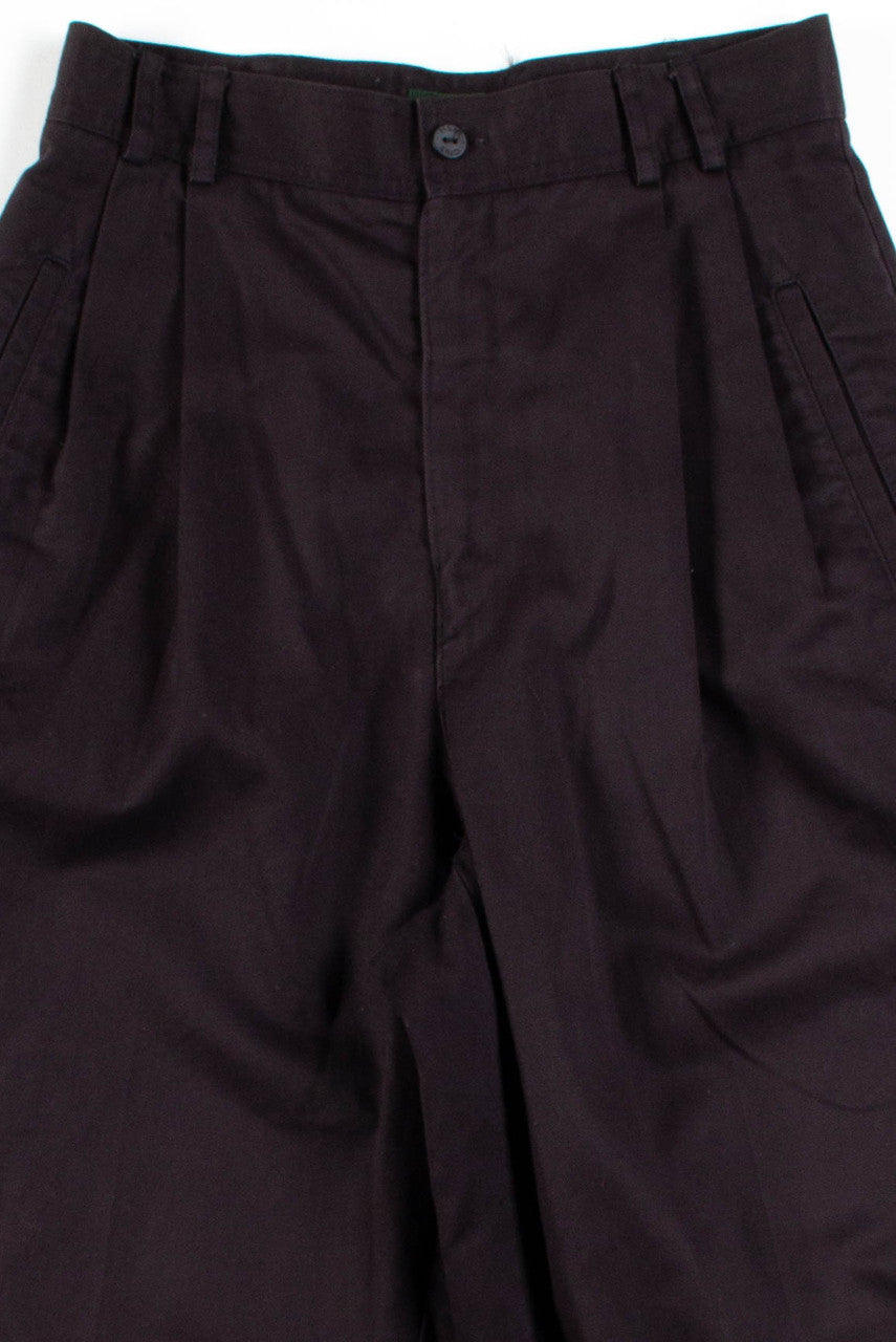 Black Pleated Pants (sz. 8) 1