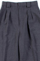 Grey Pleated Pants