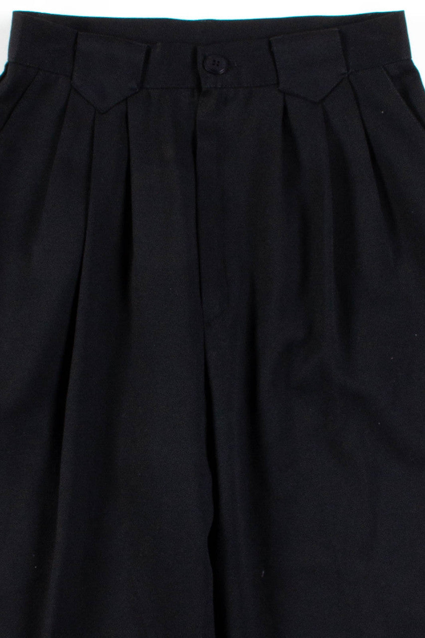 Black Pleated Pants (sz. 10) 2