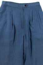 Chambray Pleated Pants (sz. 4)