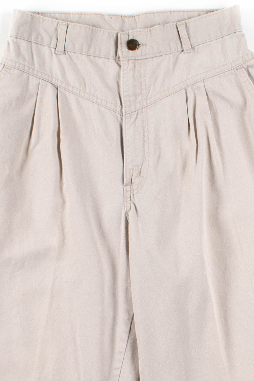 Tan Pleated Pants (sz. 10/11)