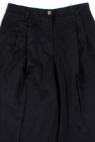 Black Pleated Pants (sz. Petite 6)