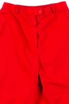 Red Vintage Pants (sz. 8)