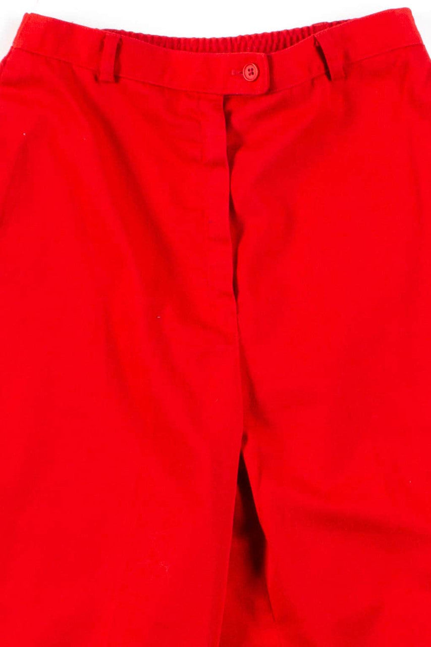 Red Vintage Pants (sz. 8)