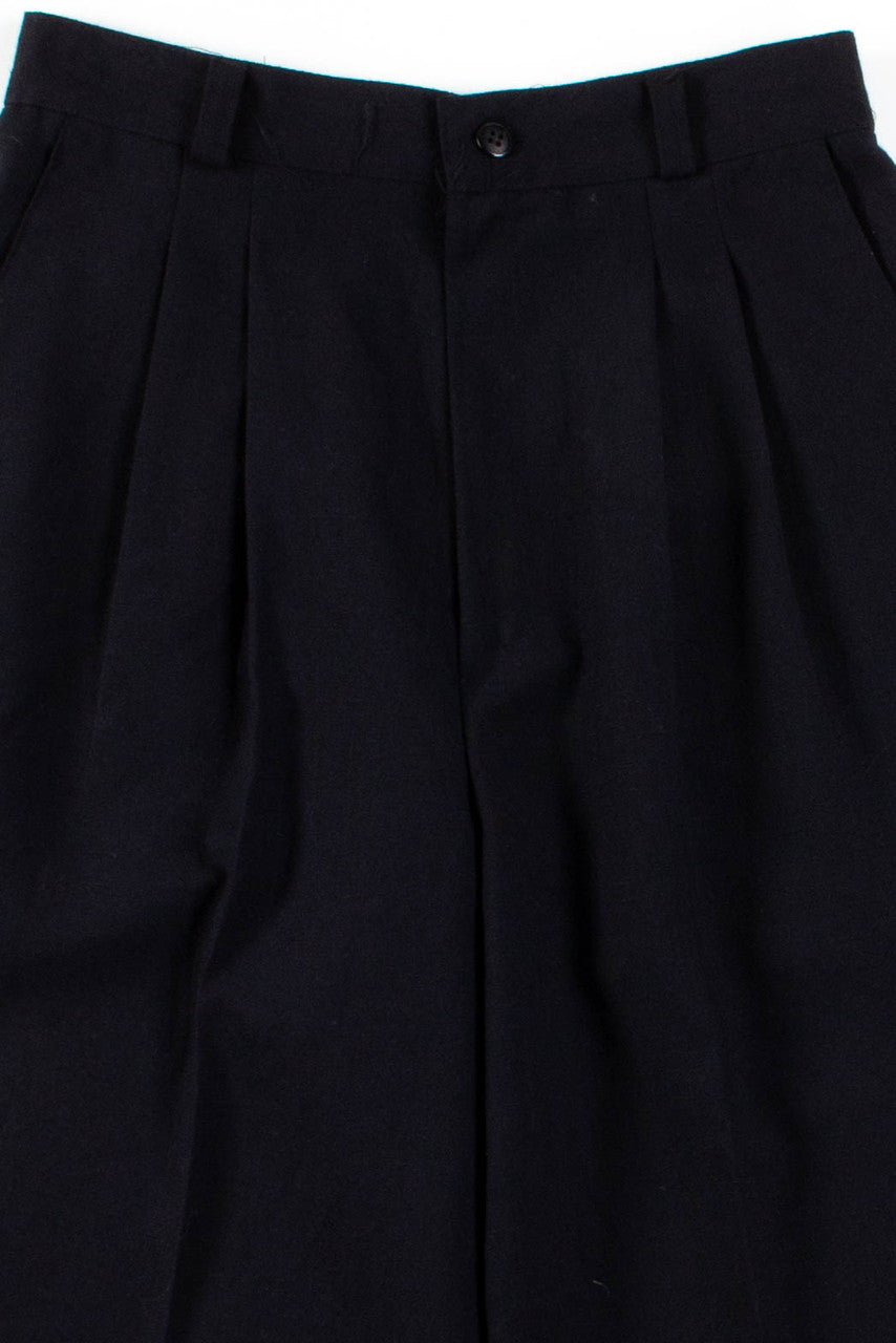 Black Pleated Pants (sz. 10) 1