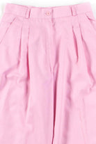Pink Pleated Pants (sz. 8)