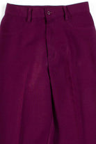 Burgundy Vintage Pants (sz. 7/8)
