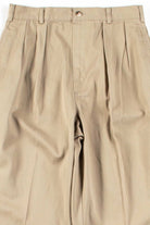 Tan Long Pleated Pants (sz. 10)