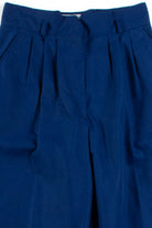 Navy Pleated Pants (sz. 8) 2