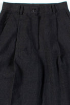 Dark Grey Pleated Pants (sz. 0)