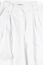 White Pleated Pants (sz. 4)