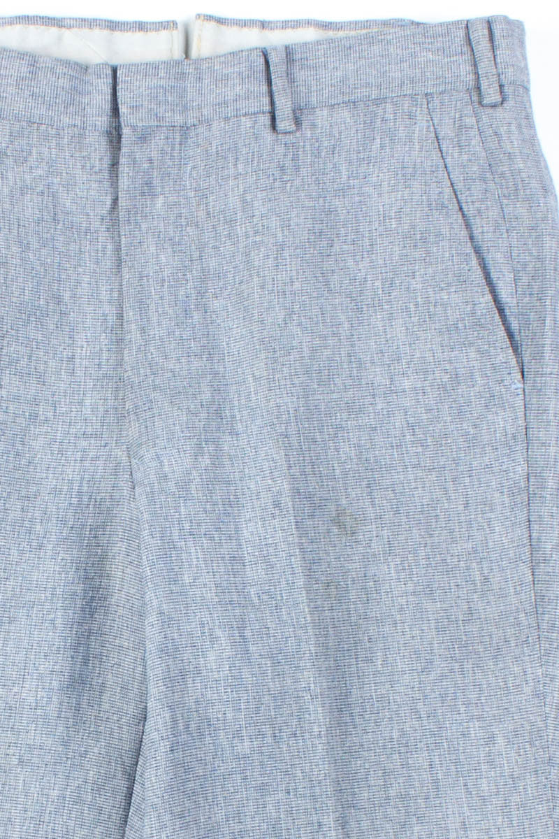 Light Blue Checkered Pants