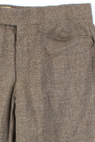 Tan Textured Vintage Pants