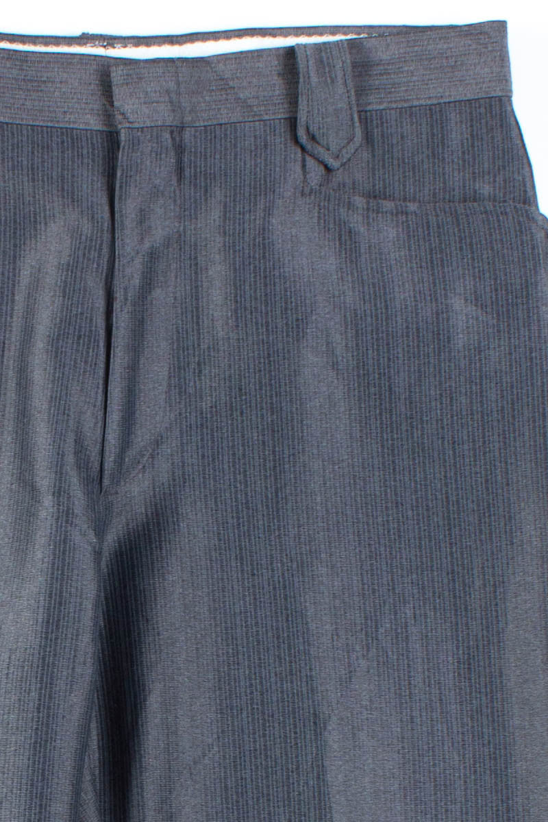 Grey Striped Vintage Pants