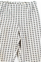 Black & White Patterned Vintage Bell Bottoms