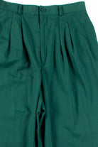 Forest Green High Waisted Pants (sz. 10)