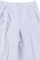 Blue Side Zip Seersucker Pants (sz. 4)