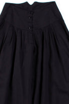 Black Button Up High Waisted Pants