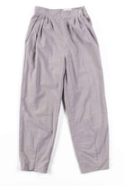 Grey Pleated High Waisted Pants (sz. 3)