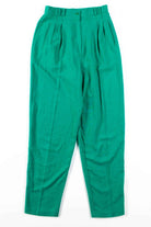 Emerald Green High Waisted Pants (sz. 10)