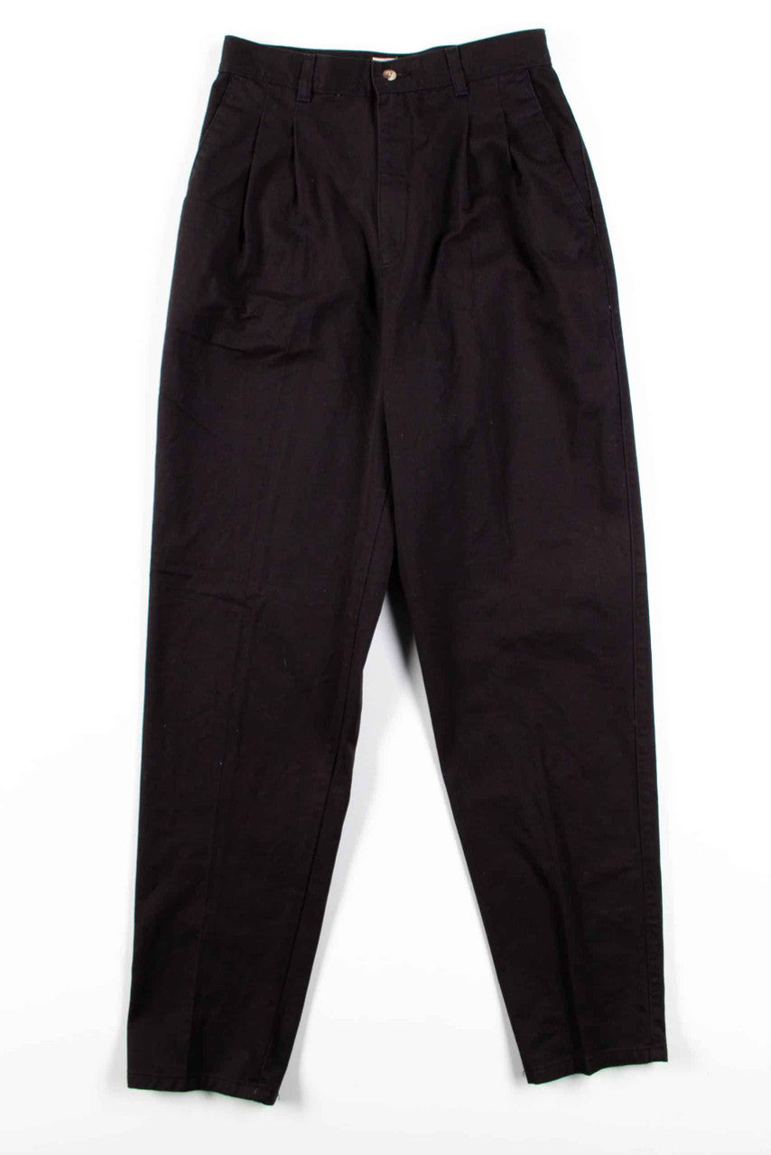 Black Riders Pleated Pants (sz. 12 Long)