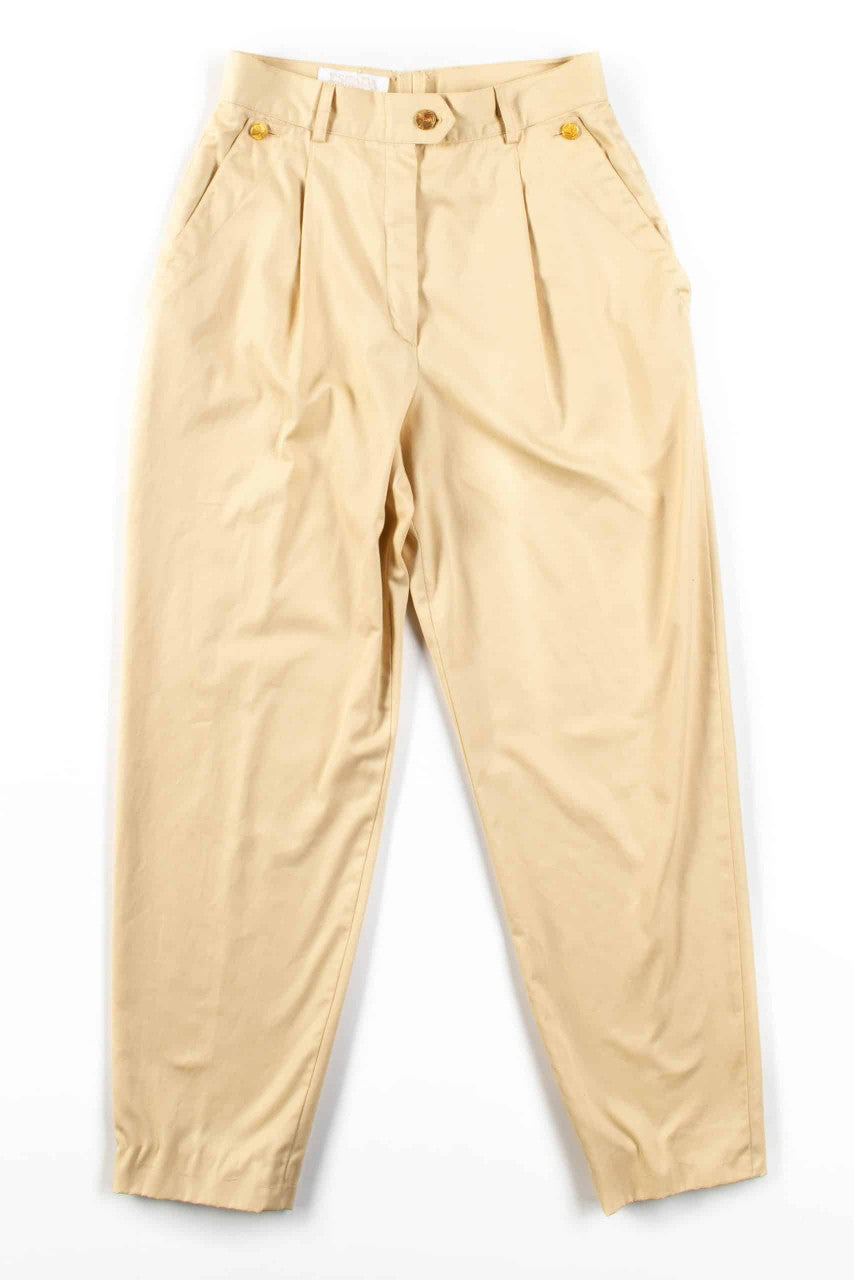 Beige Escada High Waisted Pants (sz. 38)