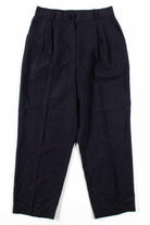 Black Pleated Pants (sz. 10 Regular)