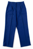 Dark Blue Pleated Pants (sz. 16)