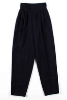 Black Three Button Pleated Vintage Pants (sz. 3)