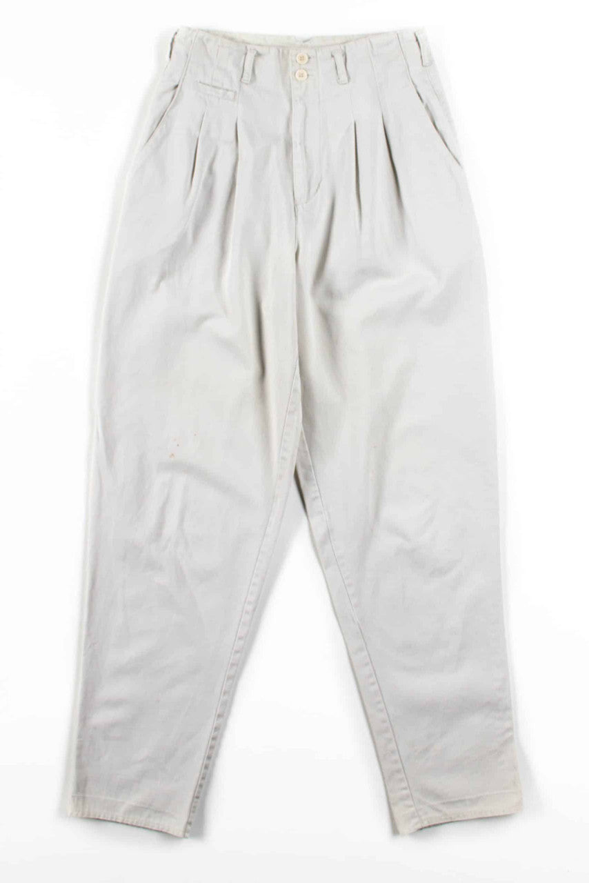 Light Tan Pleated Pants (sz. 5/6)