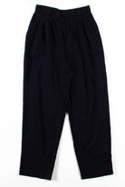 Black Pleated Pants (sz. 10)