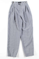 Adjustable Houndstooth Pleated Pants (sz. Petite 2)